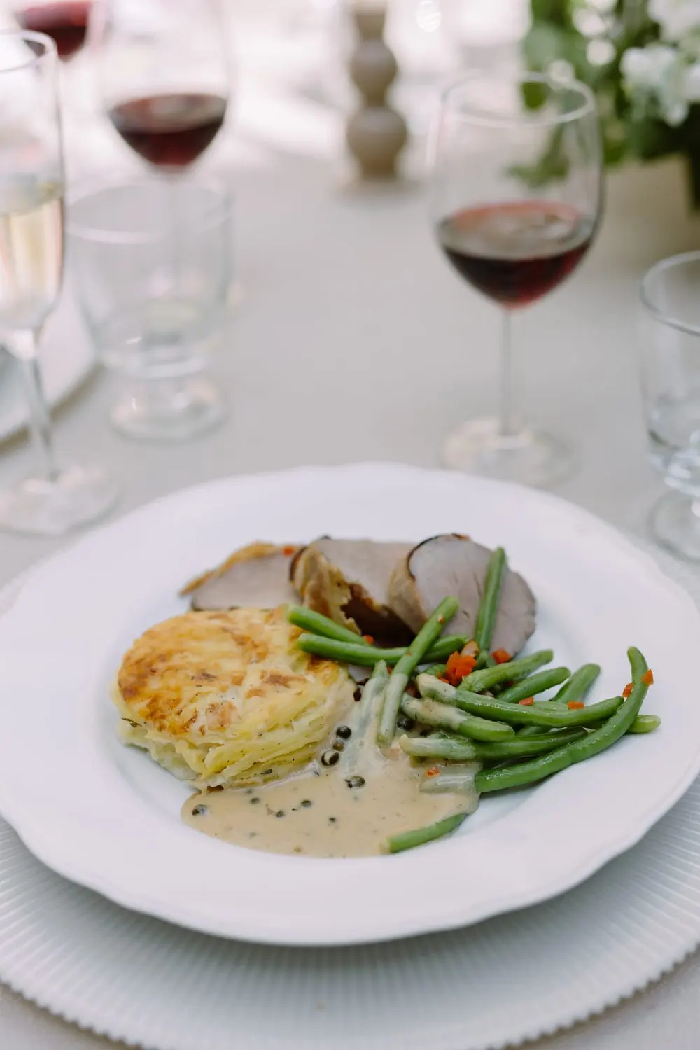 Plated main course